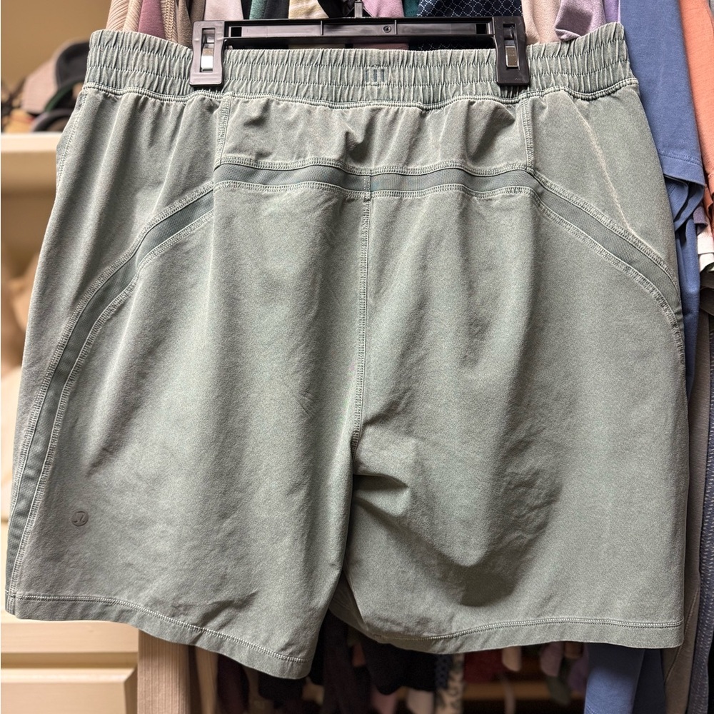 lululemon athletica Sage Green Athletic Shorts